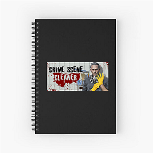 Crime Scene Cleaner Merch Collection Crime Scene Cleaner Notebook