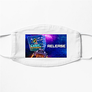 Cubic Odyssey Still Twisting Your Perspective Design Cubic Odyssey Face Masks