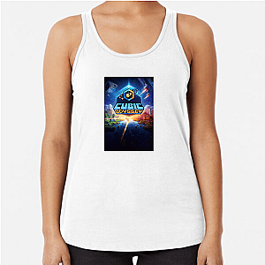 Cubic Odyssey Explore a World of Blocks Style Cubic Odyssey Tank Tops