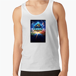 Cubic Odyssey Explore a World of Blocks Style Cubic Odyssey Tank Tops