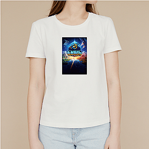 Cubic Odyssey Explore a World of Blocks Style Cubic Odyssey T-Shirts