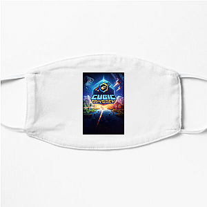 Cubic Odyssey Explore a World of Blocks Style Cubic Odyssey Face Masks