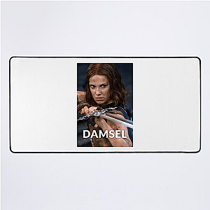 Damsel Witness Her Strength Look Damsel Mouse Pads