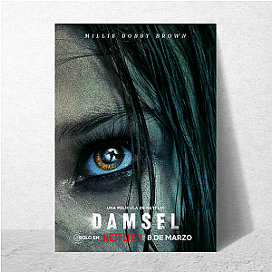 Damsel She Saves Herself Tee Damsel Posters