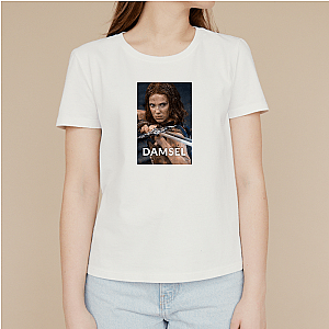 Damsel Witness Her Strength Look Damsel T-Shirts
