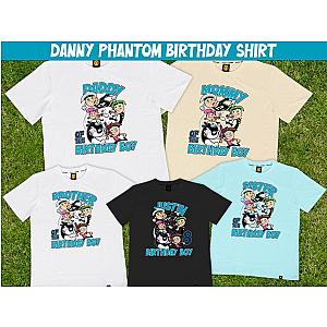 Personalized Danny Phantom Family Matching Shirt danny phantom Birthday Party Shirt