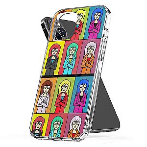 Phone Case Art Shockproof Daria TPU Colours Cover Compatible with iPhone 15 14 13 12 11 Pro Max Mini X Xs Xr 8 7 6 6s Plus Transparent
