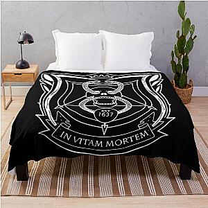Deadly Class White Badge Throw Blanket