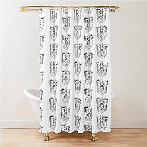 Deadly Class Black Shower Curtain