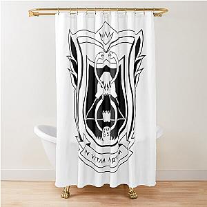 Deadly Class Black Logo Shower Curtain
