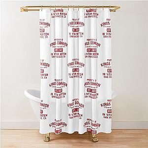 Deadly Class Kings Dominion Shower Curtain