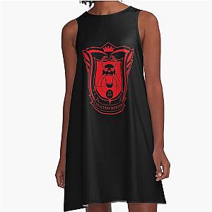 Deadly Class in Vitam Mortem Red Variant A-Line Dress