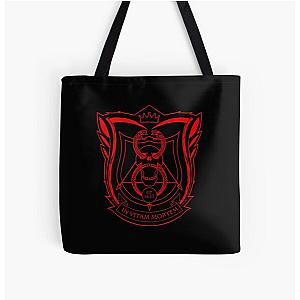 Deadly Class Red All Over Print Tote Bag