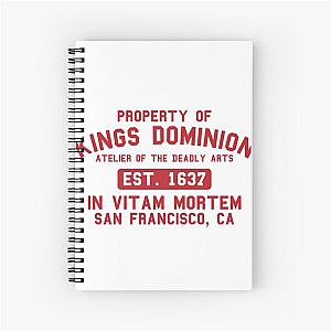 Deadly Class Kings Tee Spiral Notebook