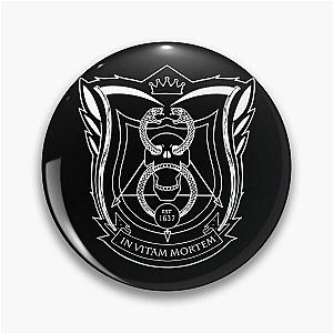 Deadly Class White Badge Pin