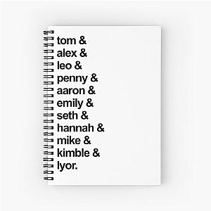 Designated Survivor Character Spiral Notebook