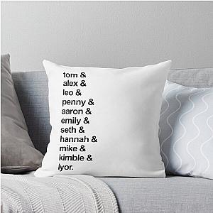 Designated Survivor Character Throw Pillow