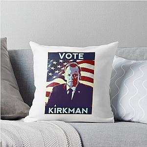 Vote Tom Kirkman Throw Pillow