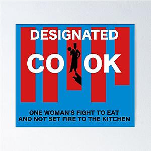 Designated Survivor Novelty Aprons Funny Culinary Kitchen Funny Chef Poster
