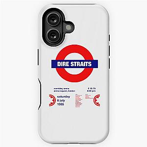 No 205 My Dire Straits Concert Poster Long T Shirt iPhone Tough Case