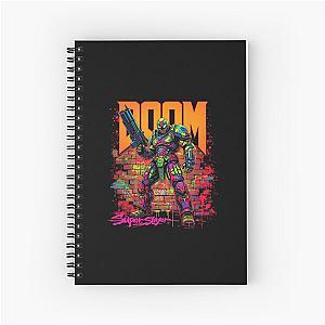 Doom Slayer Retro Pop Art Notebook