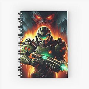 Doom Slayer Spiral Notebook