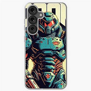 Doom Slayer on Samsung Galaxy Soft Case