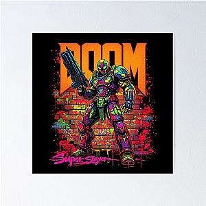 Doom Slayer Pop Art Poster