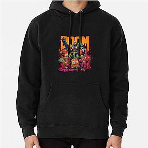 Doom Slayer Retro Pop Art Pullover Hoodie