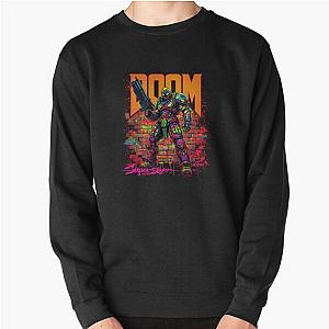 Doom Slayer Retro Art Pullover Sweatshirt
