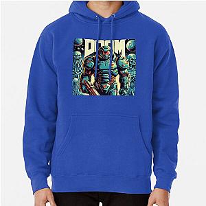 Doom Slayer on a Blue Planet Hoodie