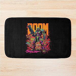 Doom Slayer Retro Pop Art Bath Mat