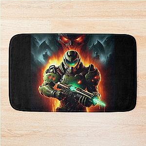 Doom Slayer with BFG Bath Mat