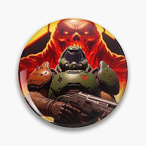Doom Slayer Pin