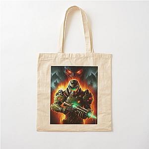 Doom Slayer BFG Cotton Tote Bag