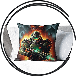 Doom Eternal Pillows Cover