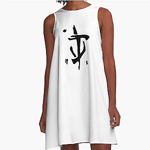 Mark Of The Slayer Black A-Line Dress