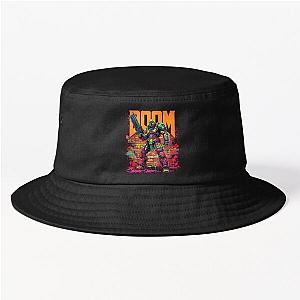 Doom Slayer Retro Pop Art Bucket Hat