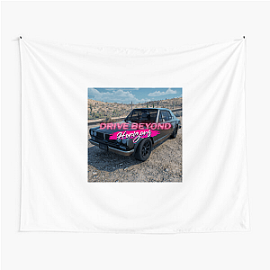 Wheels of Freedom – Drive Beyond Horizons Apparel Drive Beyond Horizons Tapestries