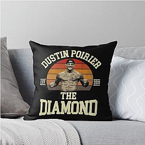 Dustin Poirier vs McGregor Throw Pillow