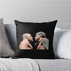 Dustin Poirier Vintage Throw Pillow