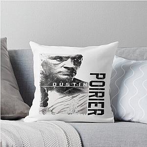 Dustin Poirier Vintage Throw Pillow