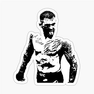 Dustin Poirier Stencil Sticker
