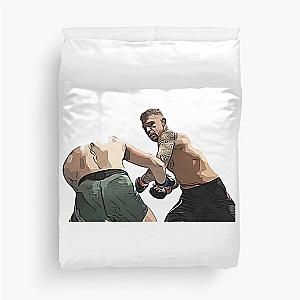 Dustin Poirier Vintage Duvet Cover