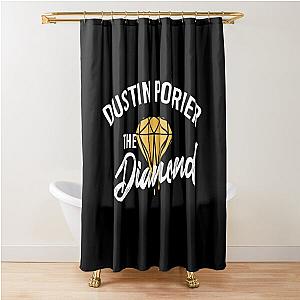 Dustin Poirier The Diamond Shower Curtain