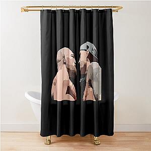 Dustin Poirier Vintage Shower Curtain
