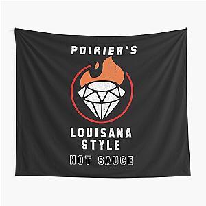 Loves music by Dustin Poirier Louisiana style hot sauce vintage tapestry