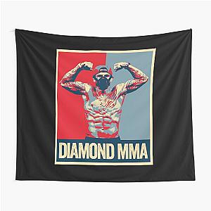 People's Classic Dustin Poirier A Diamond Vintage Style Tapestry