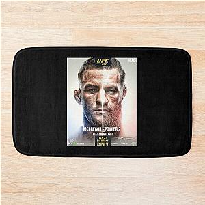 Conor McGregor Dustin Poirier Poster Bath Mat