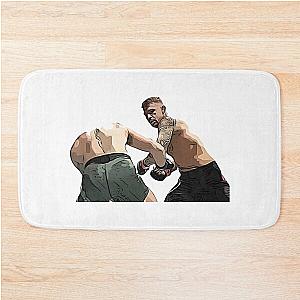 Dustin Poirier Vintage Sticker Bath Mat